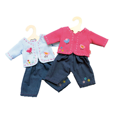Heless Jack mit Jeans Pink, 28-35 cm