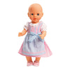 Heless Puppenkleid rosa und blau, 35-45 cm