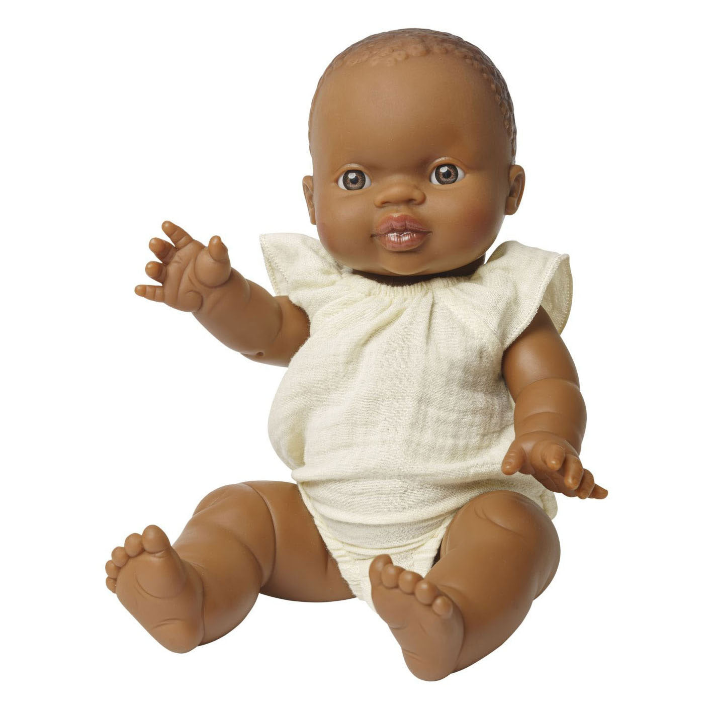 Heless Dollbody gelb mit Rüschen, 35-45 cm