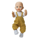 Heless Dolls Dungarees Ocker Yellow, 35-45 cm - afbeelding 5