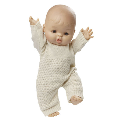 Heless Puppen stricken insgesamt ECRU, 35-45 cm