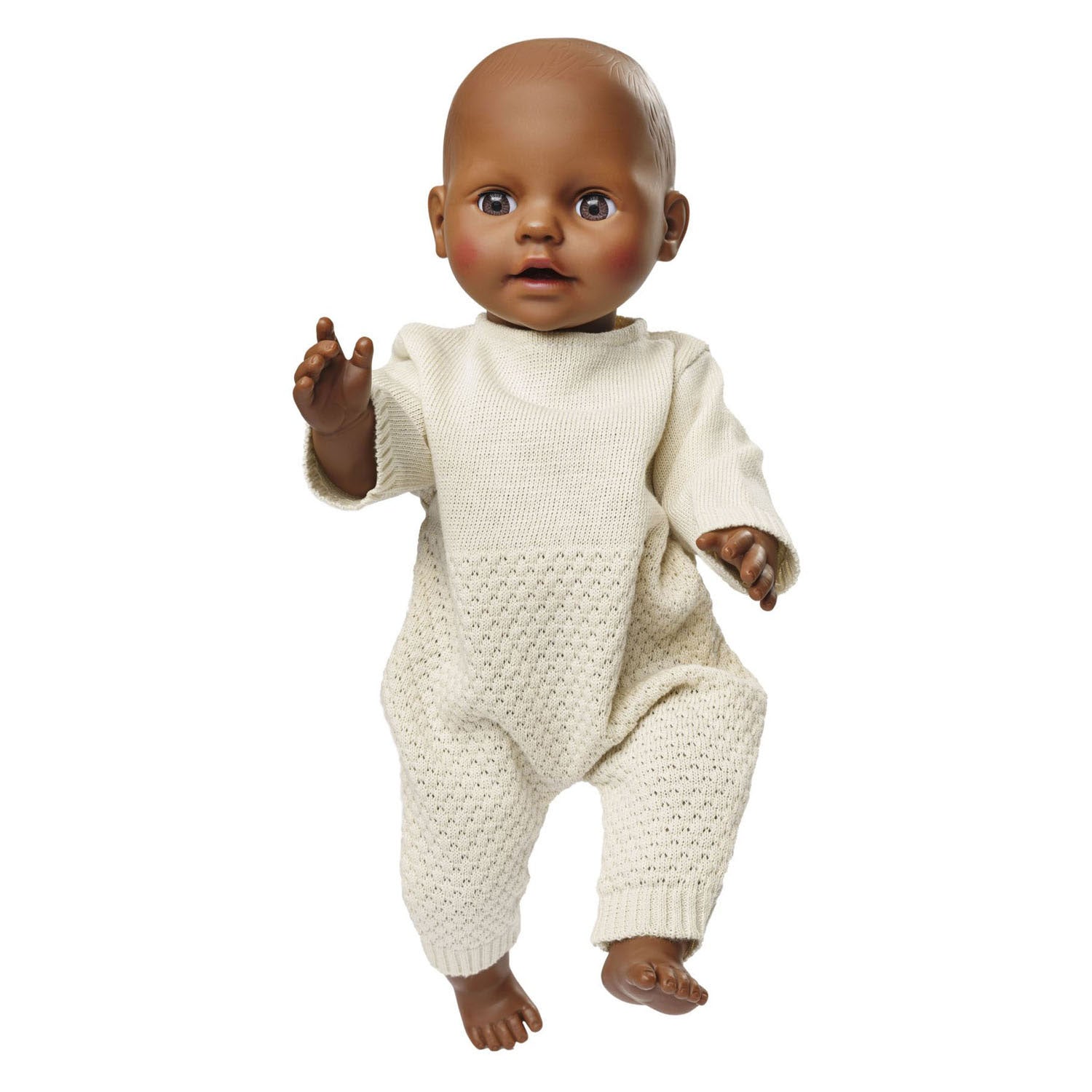 Heless Puppen stricken insgesamt ECRU, 35-45 cm