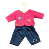 Heless Jacke mit Jeansblau, 35-45 cm