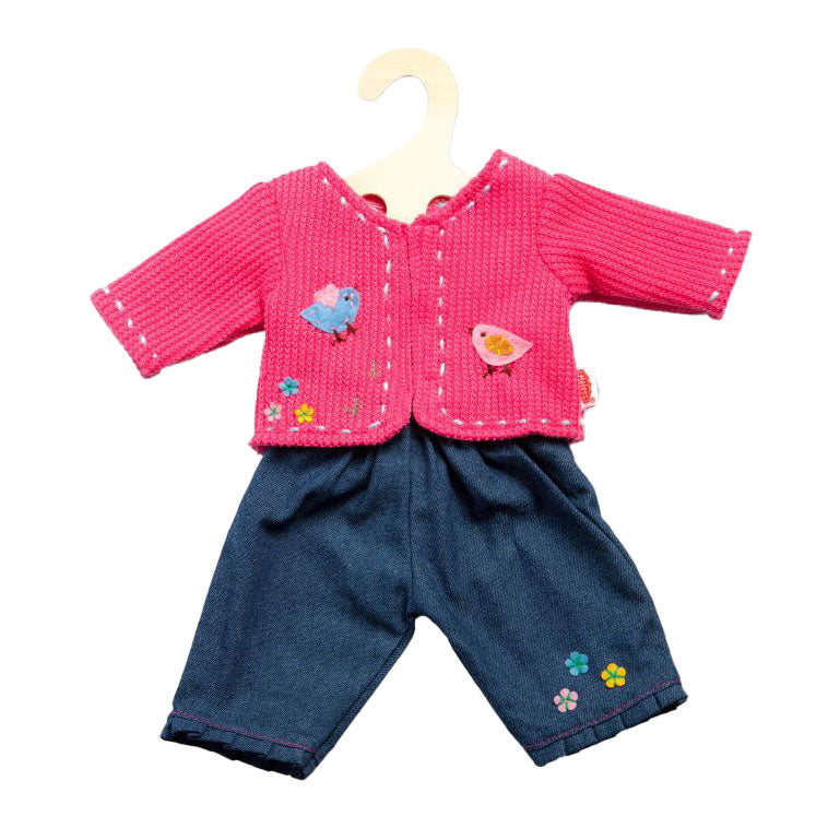 Heless Jacke mit Jeansblau, 35-45 cm