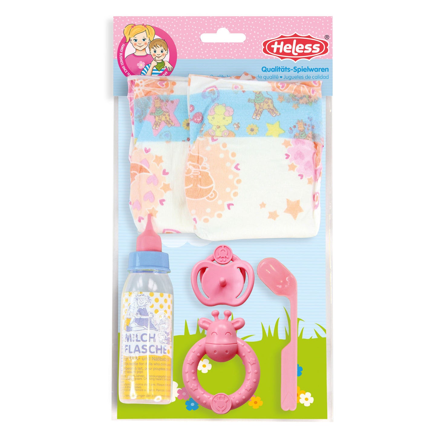 Heless Doll Care Accessoires Set, 6dlg.