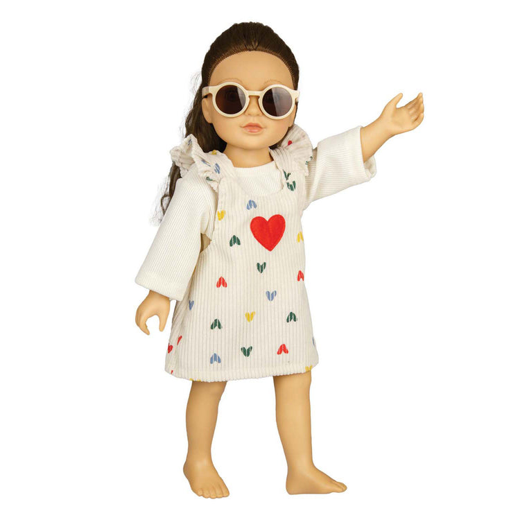 Heless Doll Sonnenbrille Beige