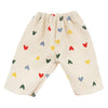 Heless Dolls Rippen-Samthosen Herzkonfetti, 28-35 cm