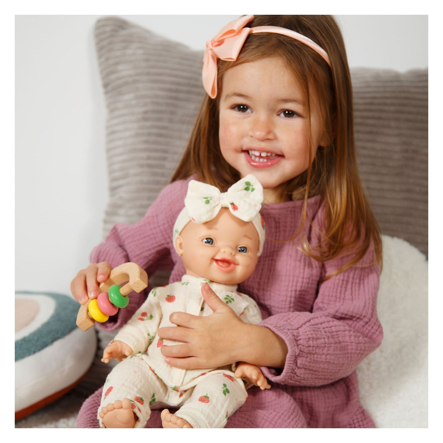 Heless Holzpuppen-Babyset Schaf - 3-tlg.