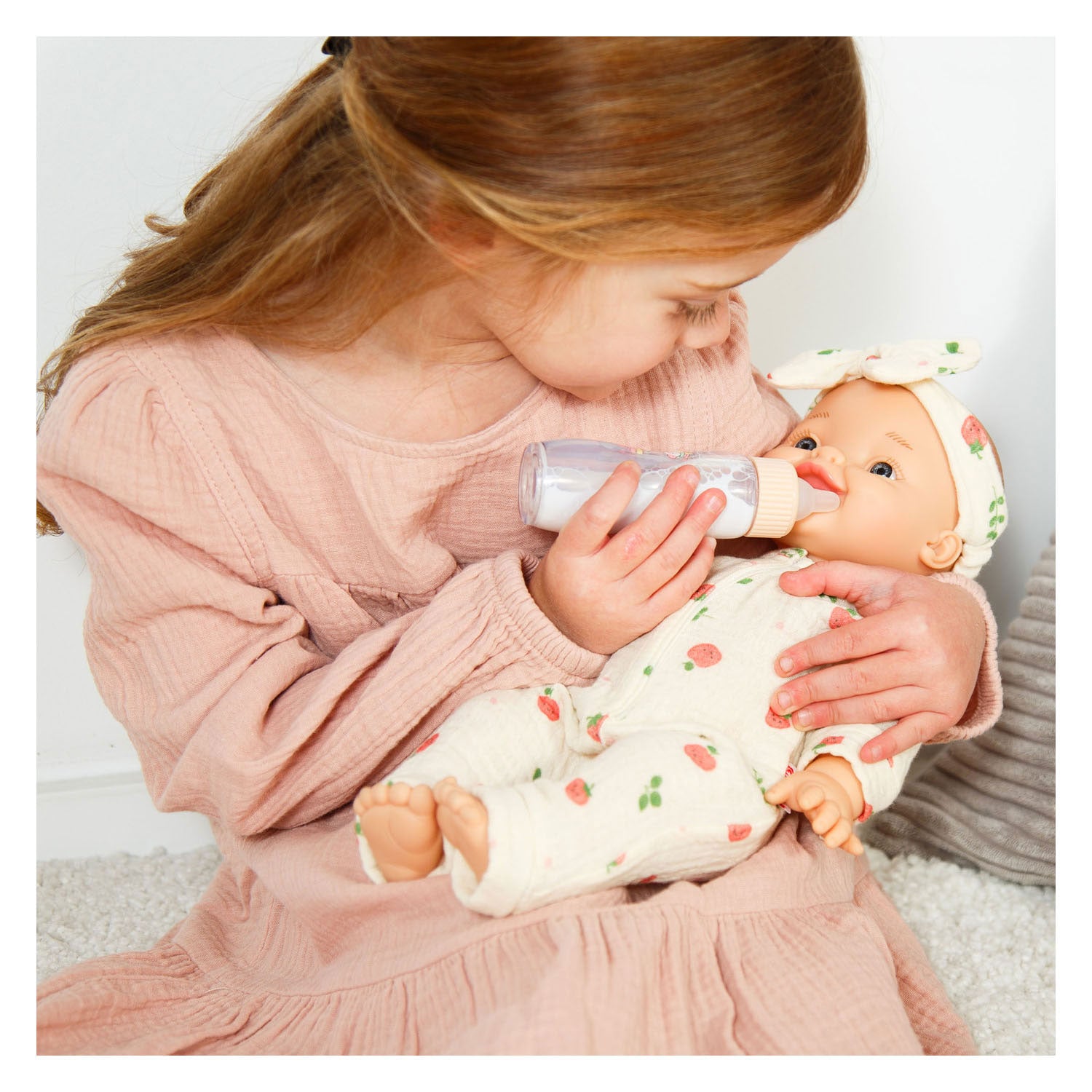 Heless Strampler für Puppen mit Stirnband – Größe 28-35 cm