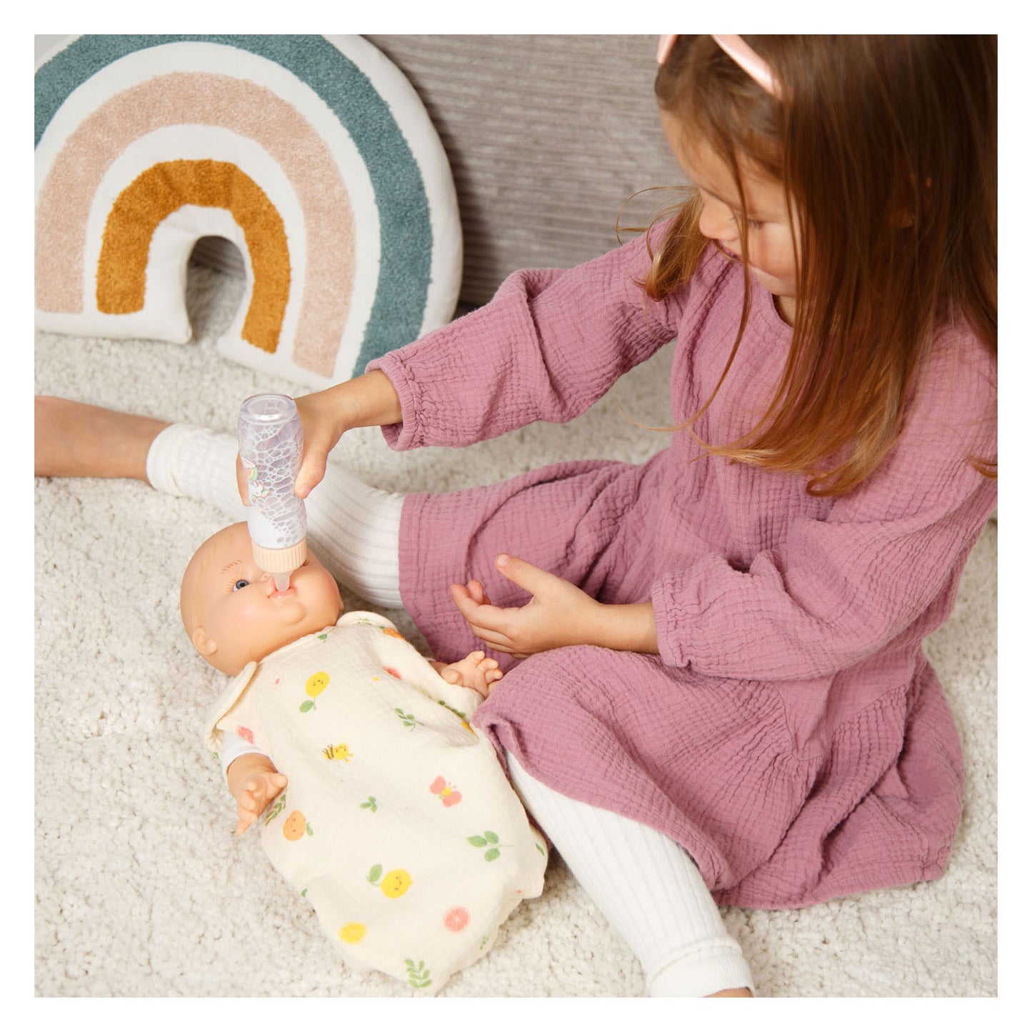 Heless Schlafsack für Freche-Früchte-Puppen – Größe 28–35 cm