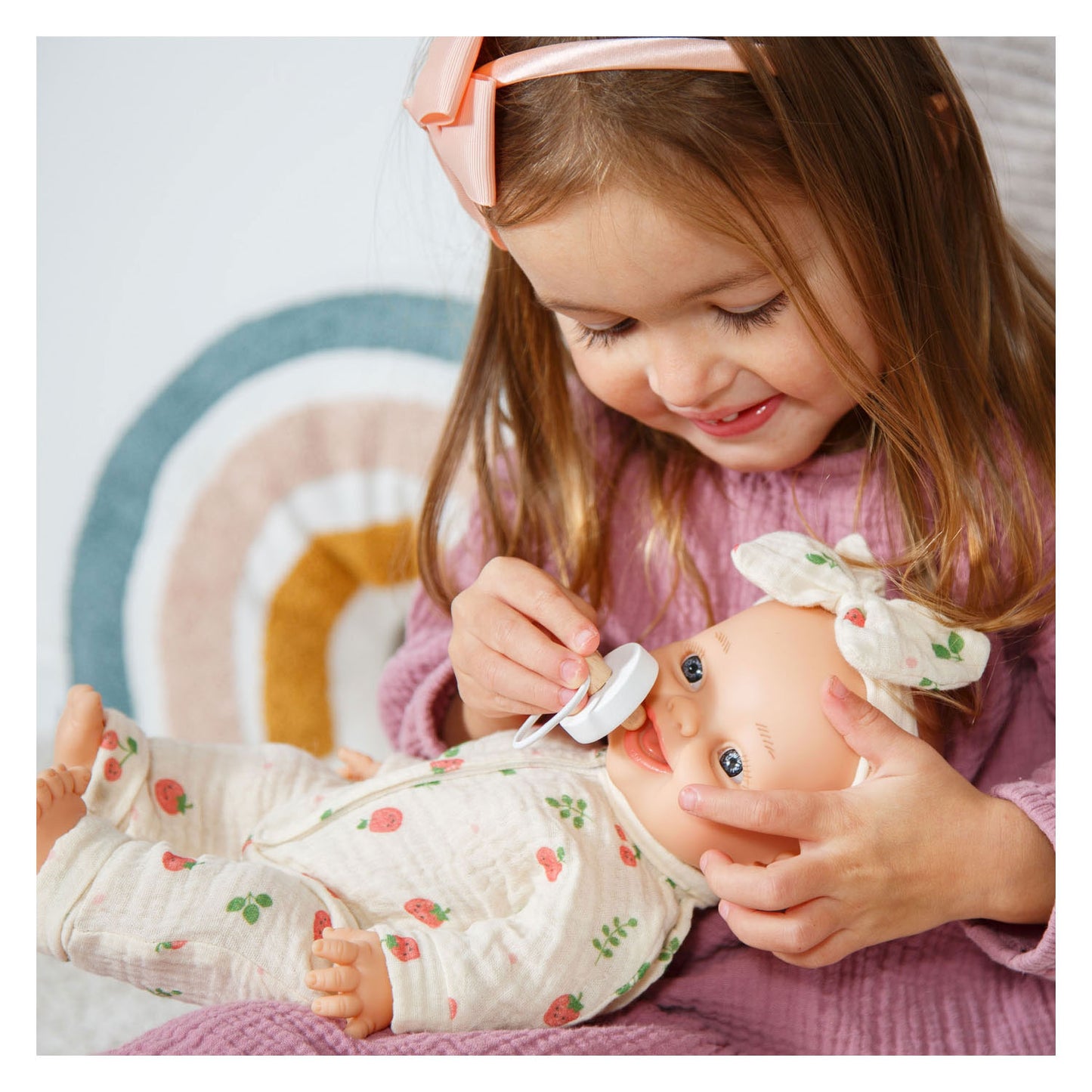 Heless Strampler für Puppen mit Stirnband - Größe 35-45 cm