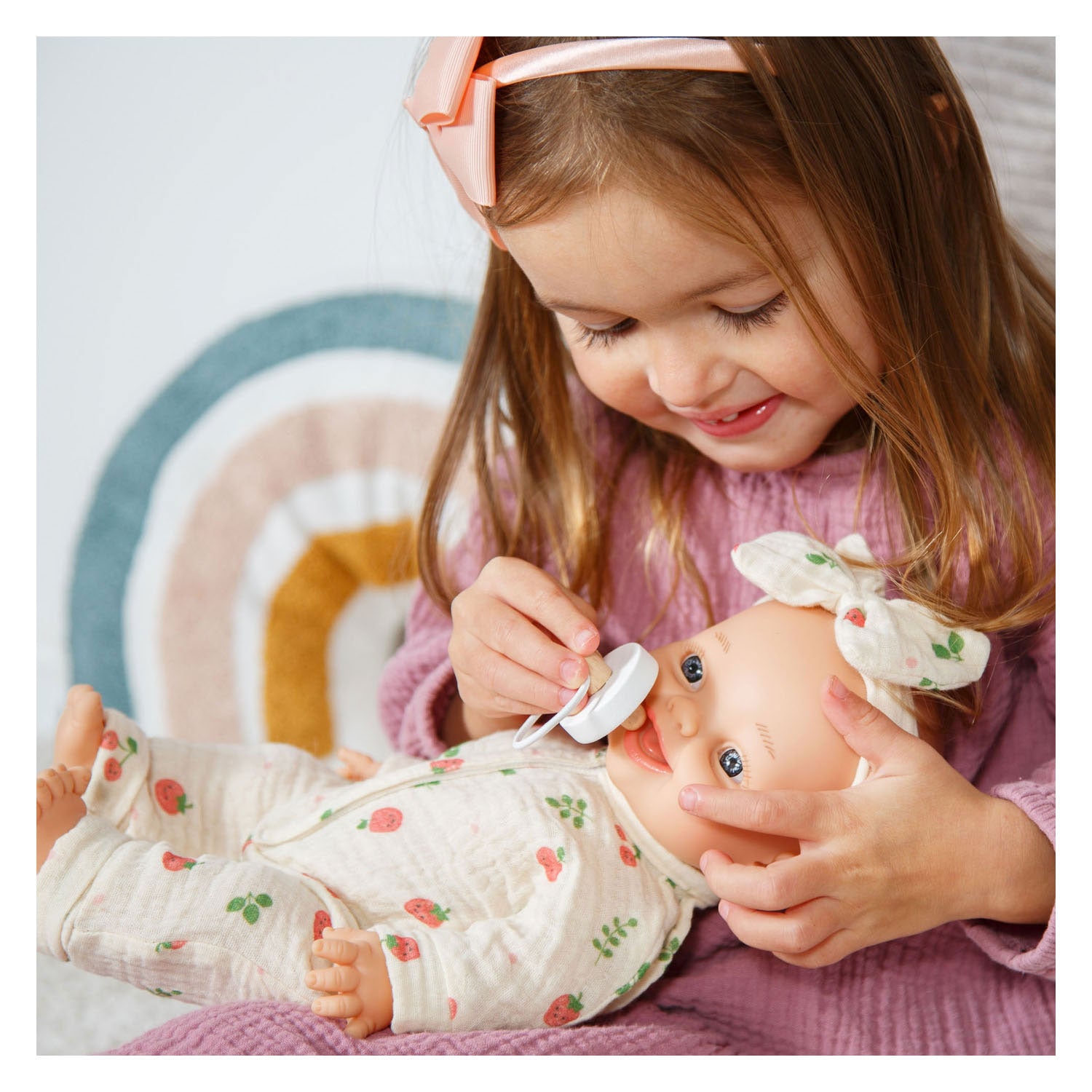 Heless Strampler für Puppen mit Stirnband - Größe 35-45 cm