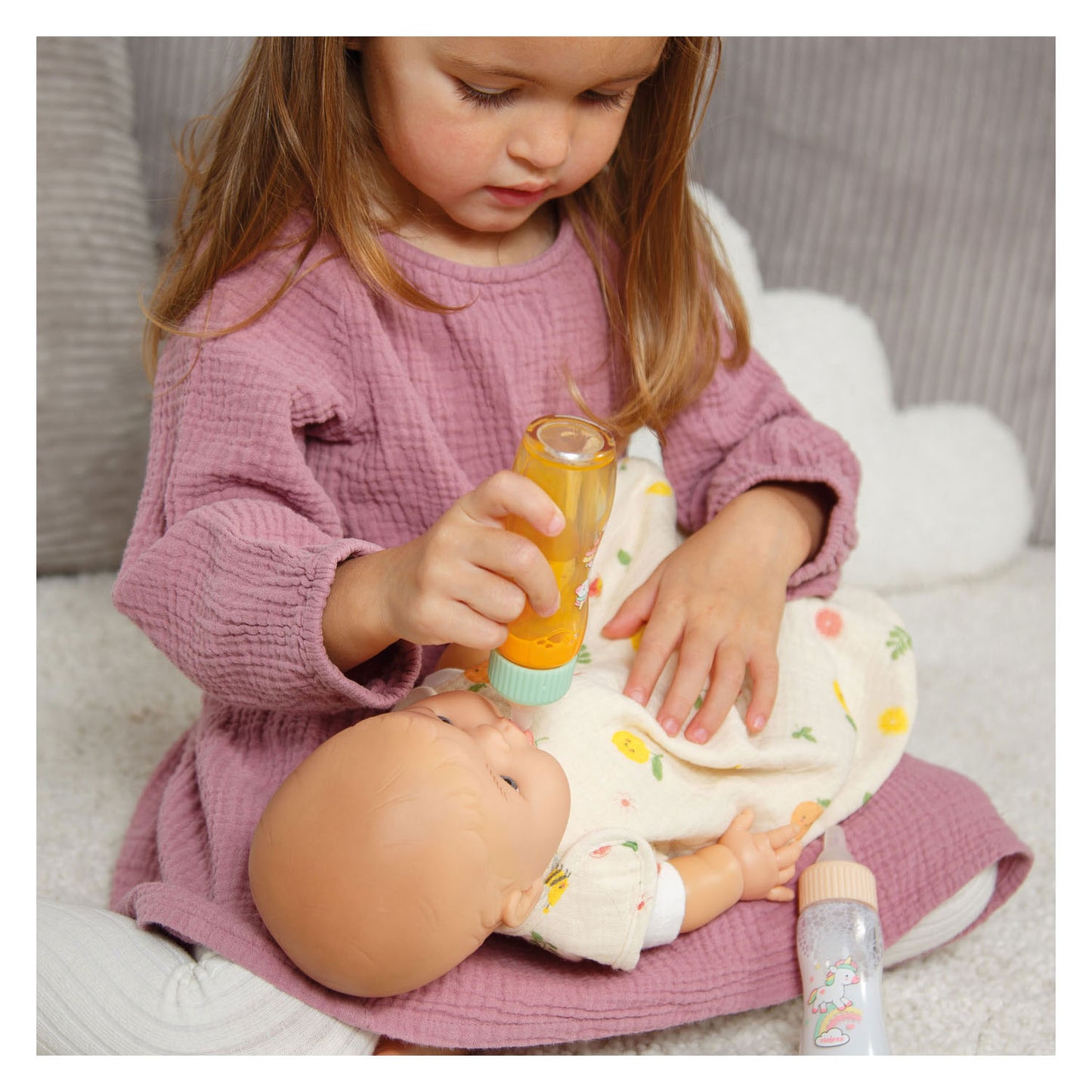 Heless Schlafsack für Freche-Früchte-Puppen – Größe 35–45 cm