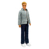 Heless kariertes Hemd mit Jeans für Modepuppen – 29 cm