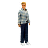 Heless kariertes Hemd mit Jeans für Modepuppen – 29 cm - afbeelding 2