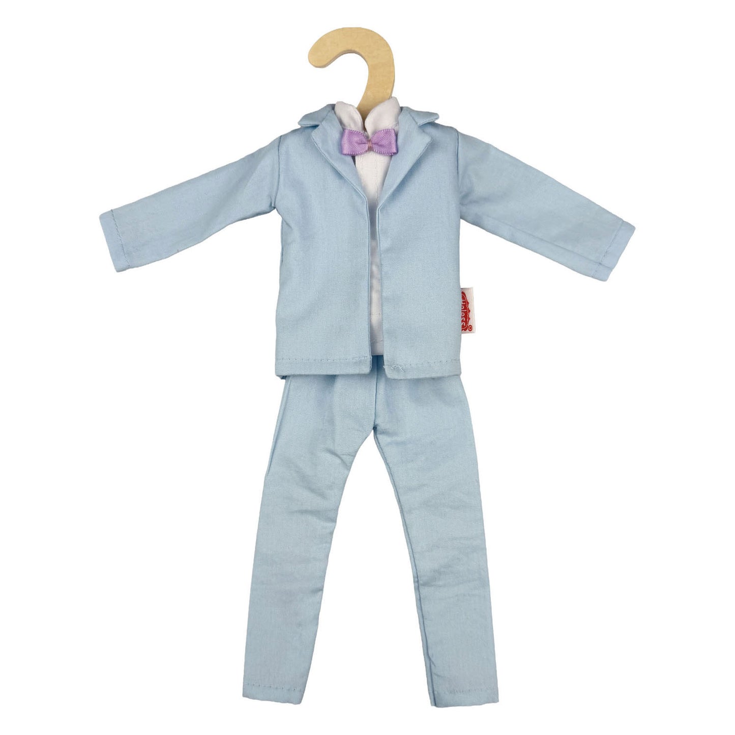 Hellblauer Smoking von Heless für Modepuppen – 29 cm