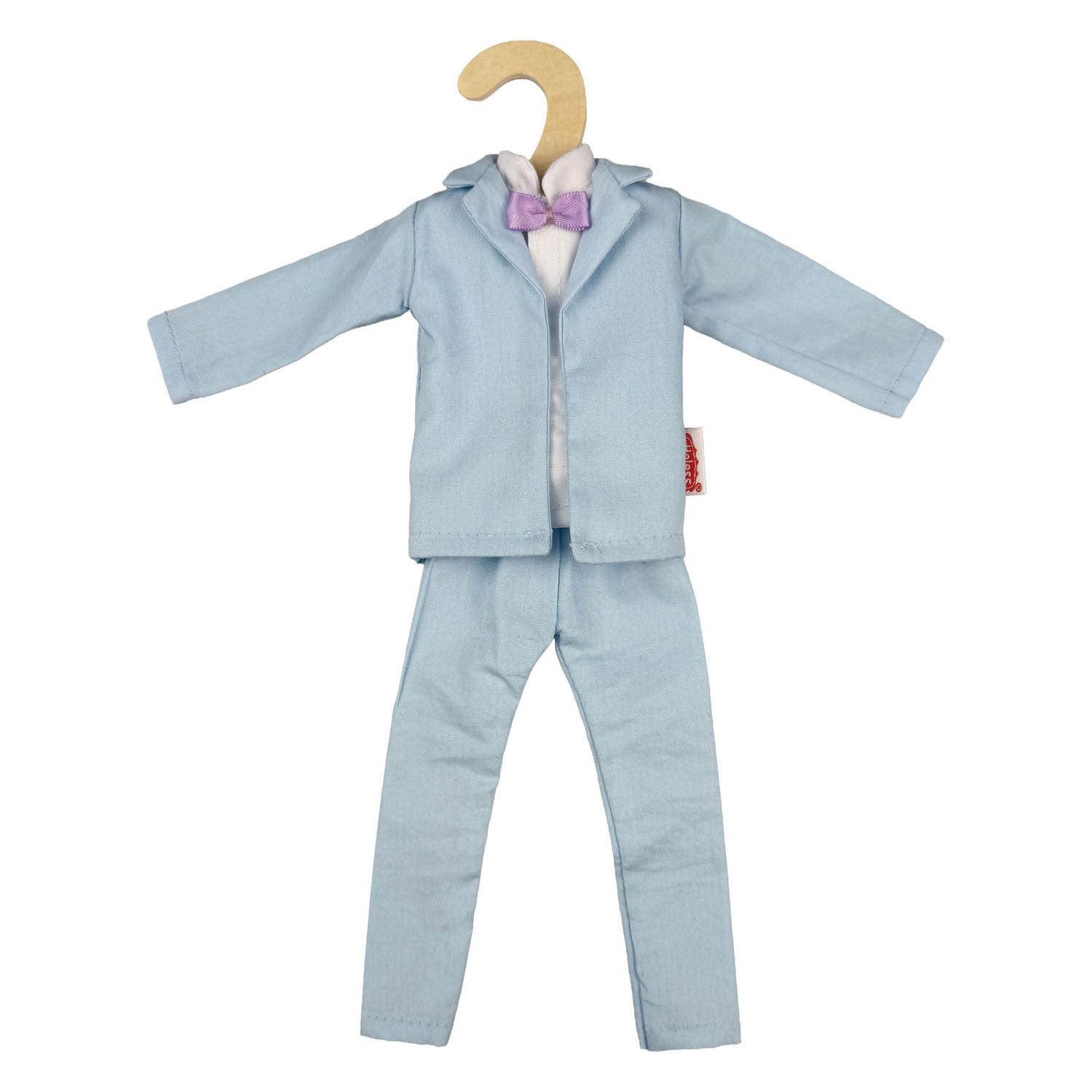 Hellblauer Smoking von Heless für Modepuppen – 29 cm