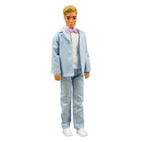 Hellblauer Smoking von Heless für Modepuppen – 29 cm - afbeelding 2