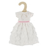 Heless weißes Kleid für Modepuppen – 29 cm
