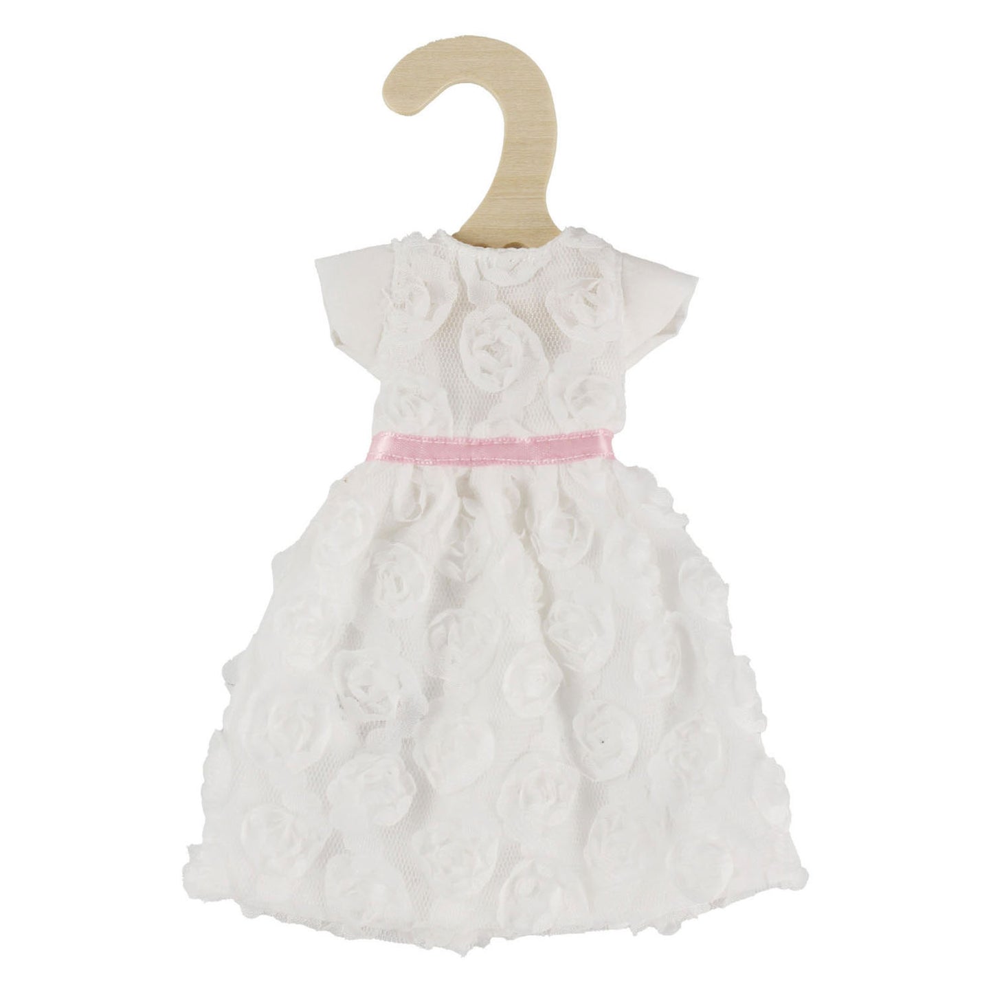 Heless weißes Kleid für Modepuppen – 29 cm