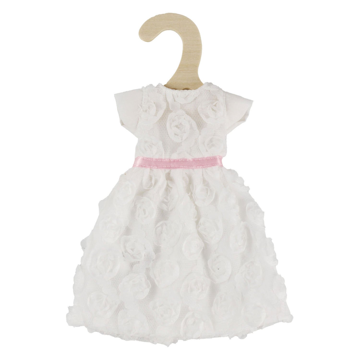 Heless weißes Kleid für Modepuppen – 29 cm