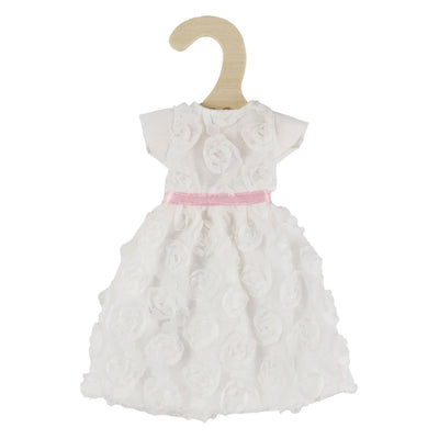 Heless weißes Kleid für Modepuppen – 29 cm