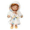 Heless Puppenbademantel ahoi - Größe 20-25cm