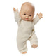 Heless Mädchen-Babypuppe mit gestricktem Strampler – 34 cm