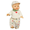 Heless Jungen-Babypuppe mit Cord-Outfit – 34 cm