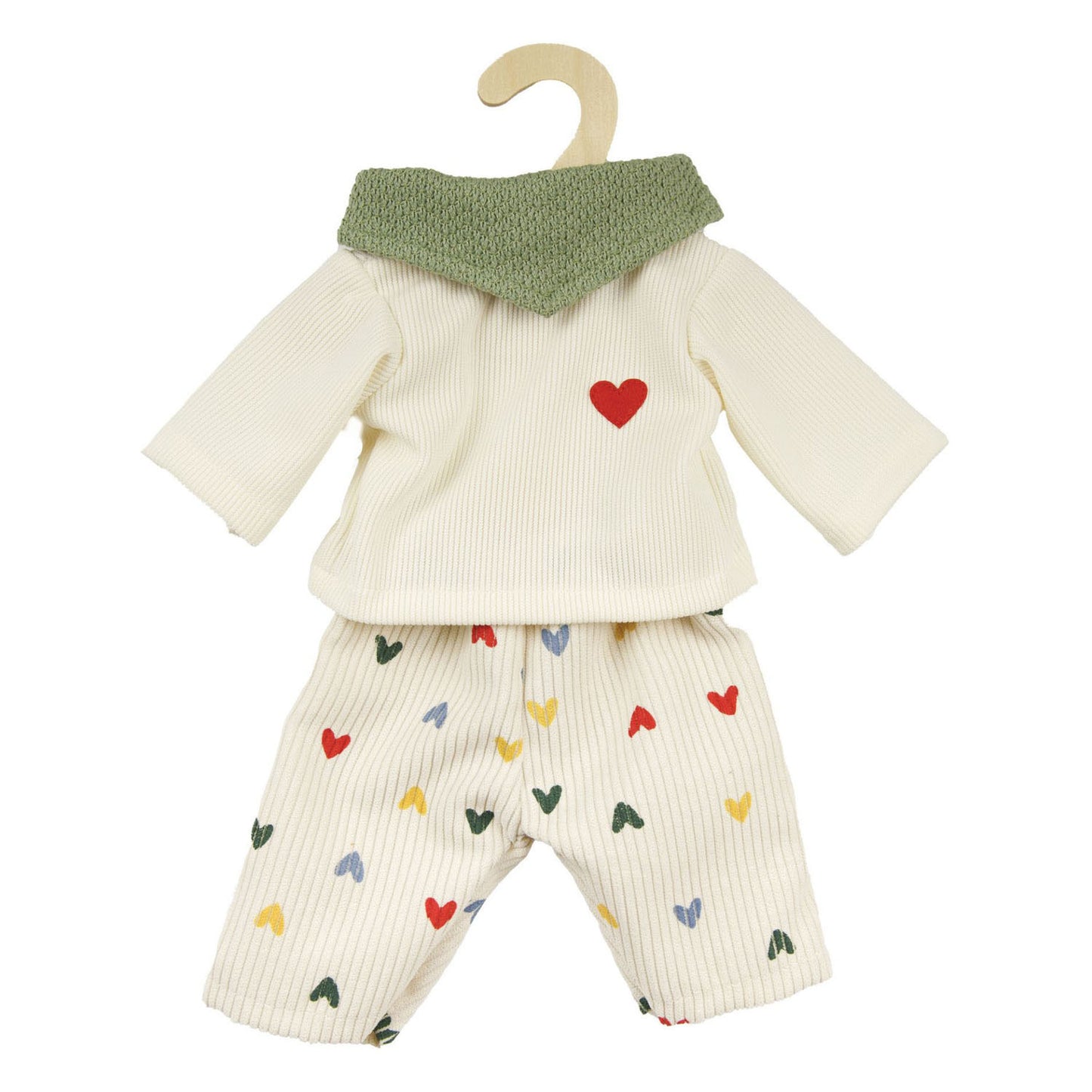 Heless Jungen-Babypuppe mit Cord-Outfit – 34 cm