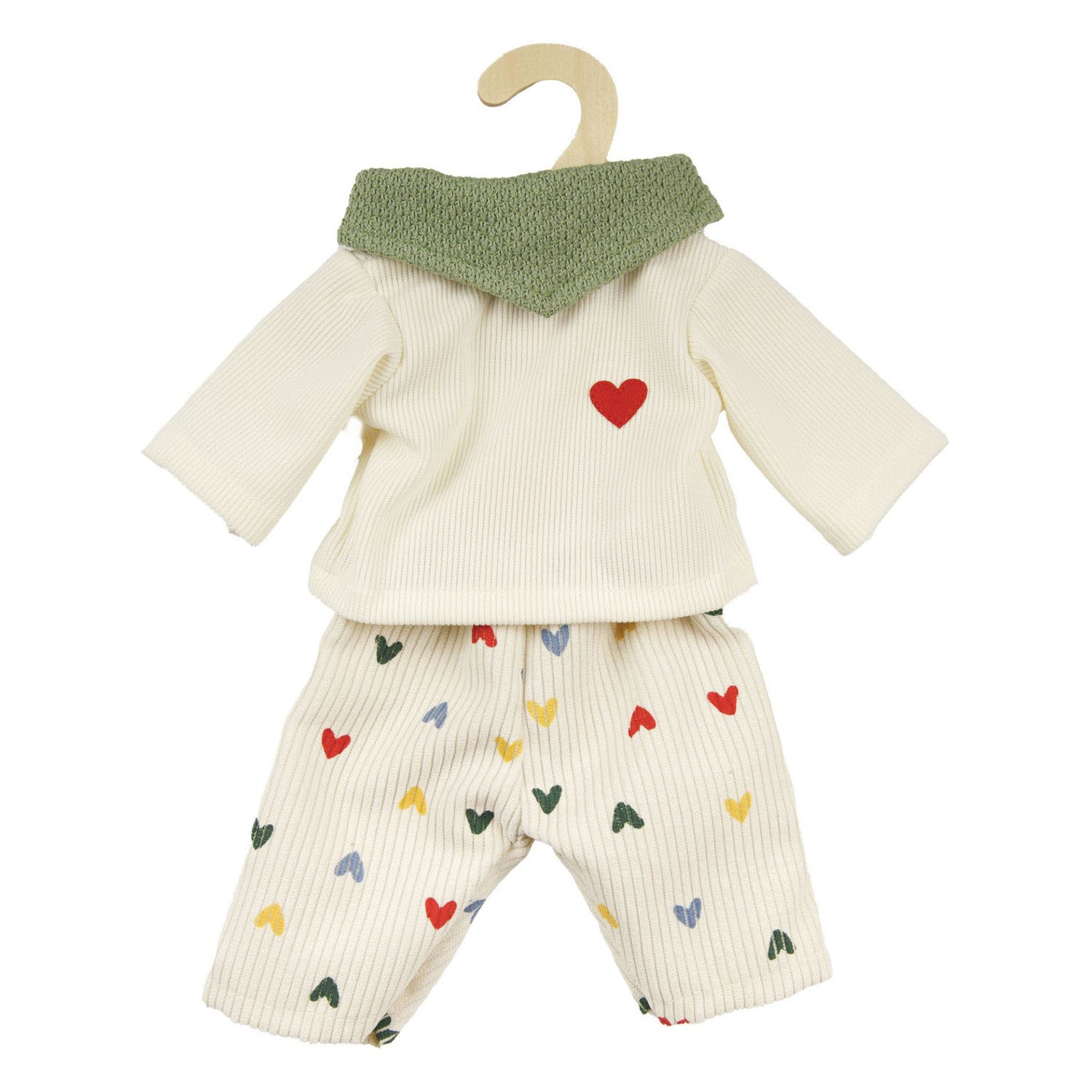 Heless Jungen-Babypuppe mit Cord-Outfit – 34 cm