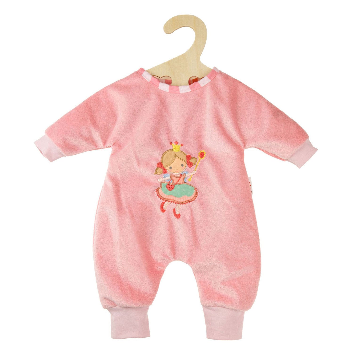 Heless Mädchen-Babypuppe mit Samtstrampler Prinzessin Emily – 34 cm