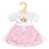 Heless Mädchen-Babypuppe mit Einhornkleid Hannah – 34 cm