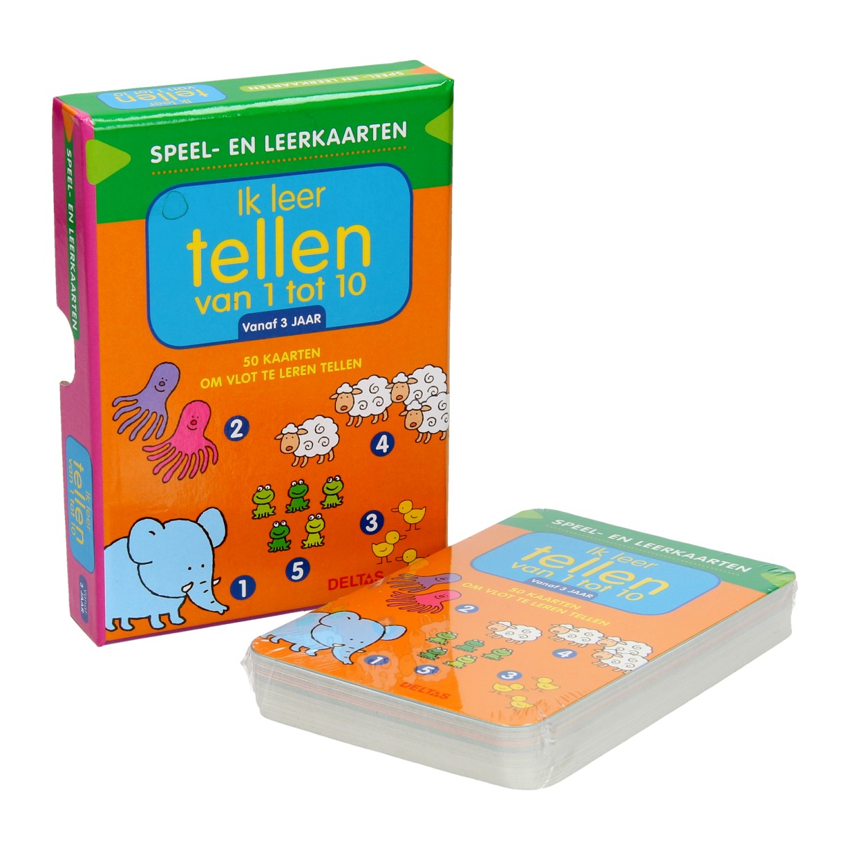 Karten spielen und lernen - ich lerne, von 1 bis 10 zu zählen (3+)
