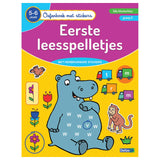 Deltas-Übungsbuch mit Aufklebern Erste Lesespiele (5-6 Jahre) - afbeelding 1
