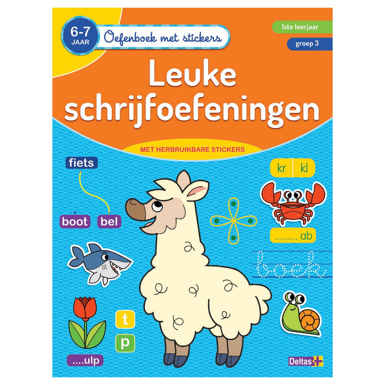 Deltas-Übungsbuch mit Aufklebern schöne Schreibübungen (6-7 Jahre)