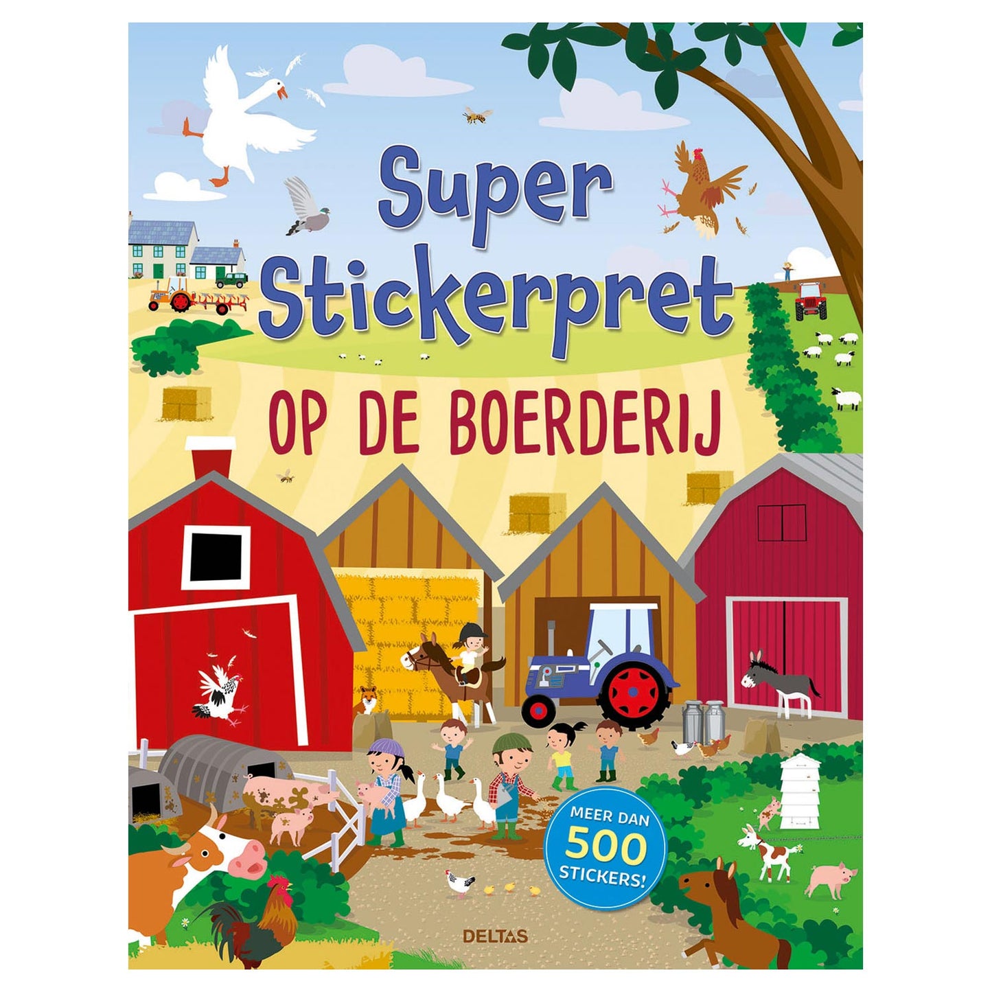 Deltas Super Aufkleber Spaß auf der Farm