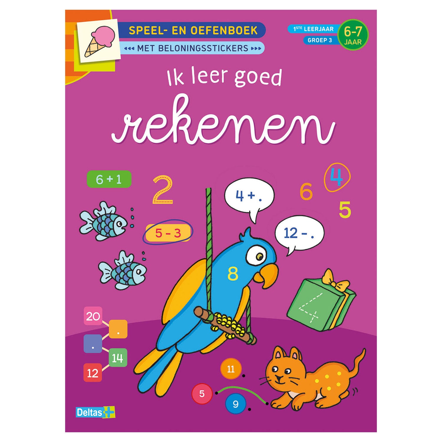 Deltas spielen Übungsbuch Ich lerne gut zu zählen (6-7 Jahre)