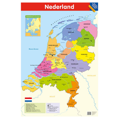 Deltas Educational Poster Niederlande
