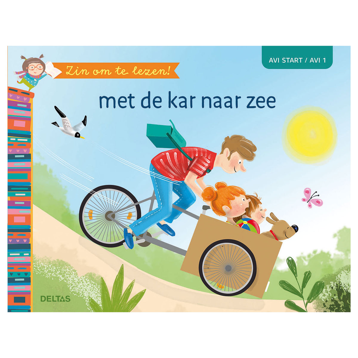 Deltas wollen lesen! Mit dem Wagen zum Meer (Avi-Start)