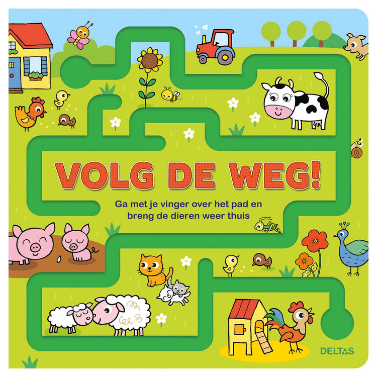 Deltas Cardboard Book Folgen Sie der Straße!