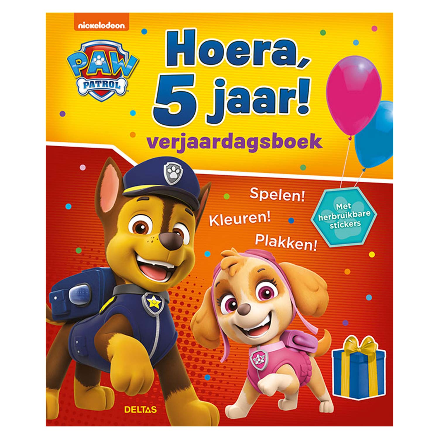Deltas -Geburtstagsbuch Hurra, 5 Jahre!
