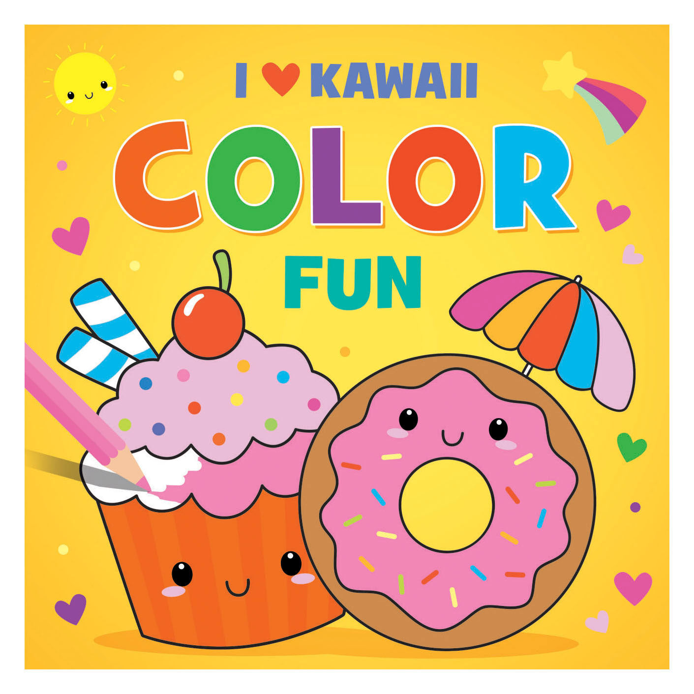 Deltas Ich liebe Kawaii Farbspaß