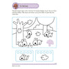 Deltas übt Spaß mit Aufklebern Gruppe 1 Writing, Lesen, Zählen (4-5 Jahre)