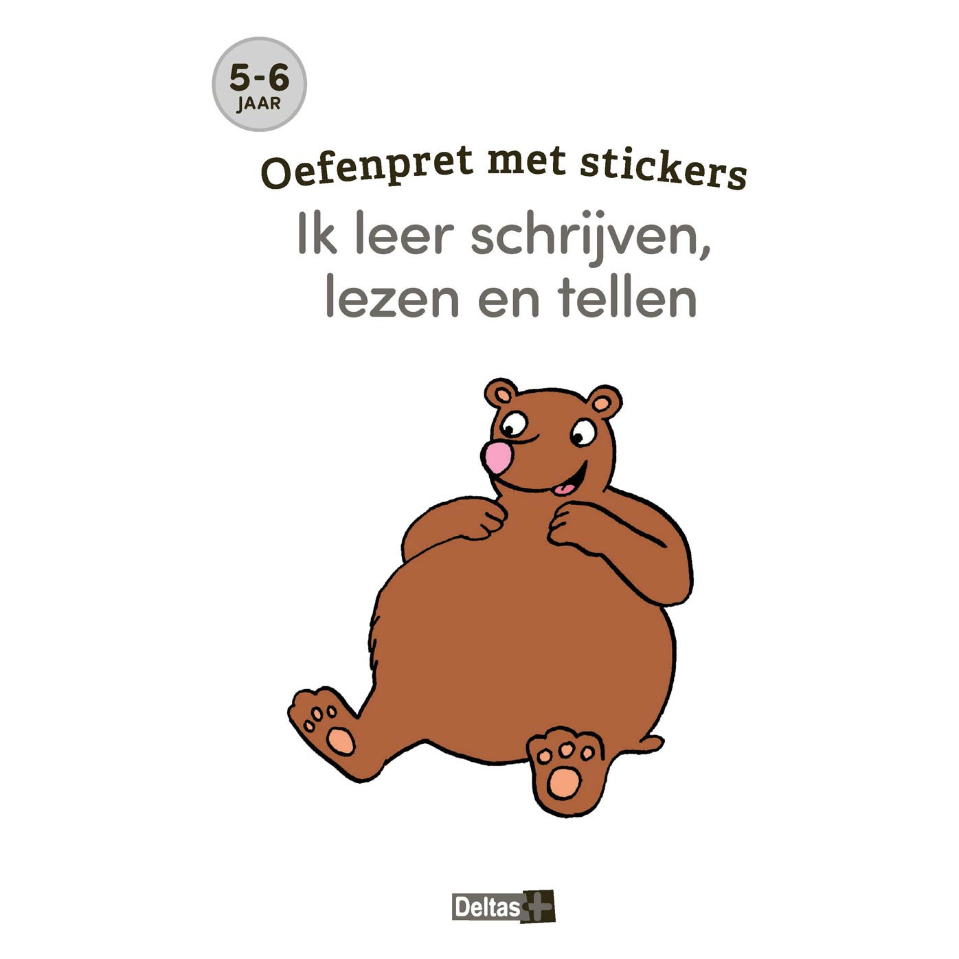 Deltas übt Spaß mit Aufklebern, die schreiben, lesen, zählen (5-6 Jahre)