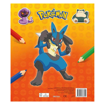 Deltas Pokemon Sticker Parade Farbaufkleber Buch