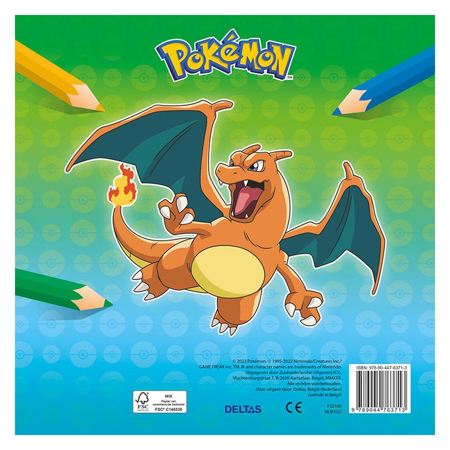 Deltas Pokemon Color Fun Malbuch