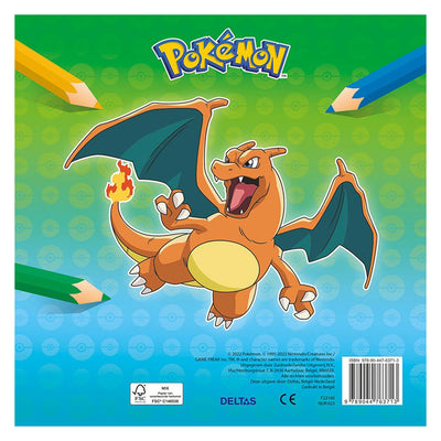 Deltas Pokemon Color Fun Malbuch