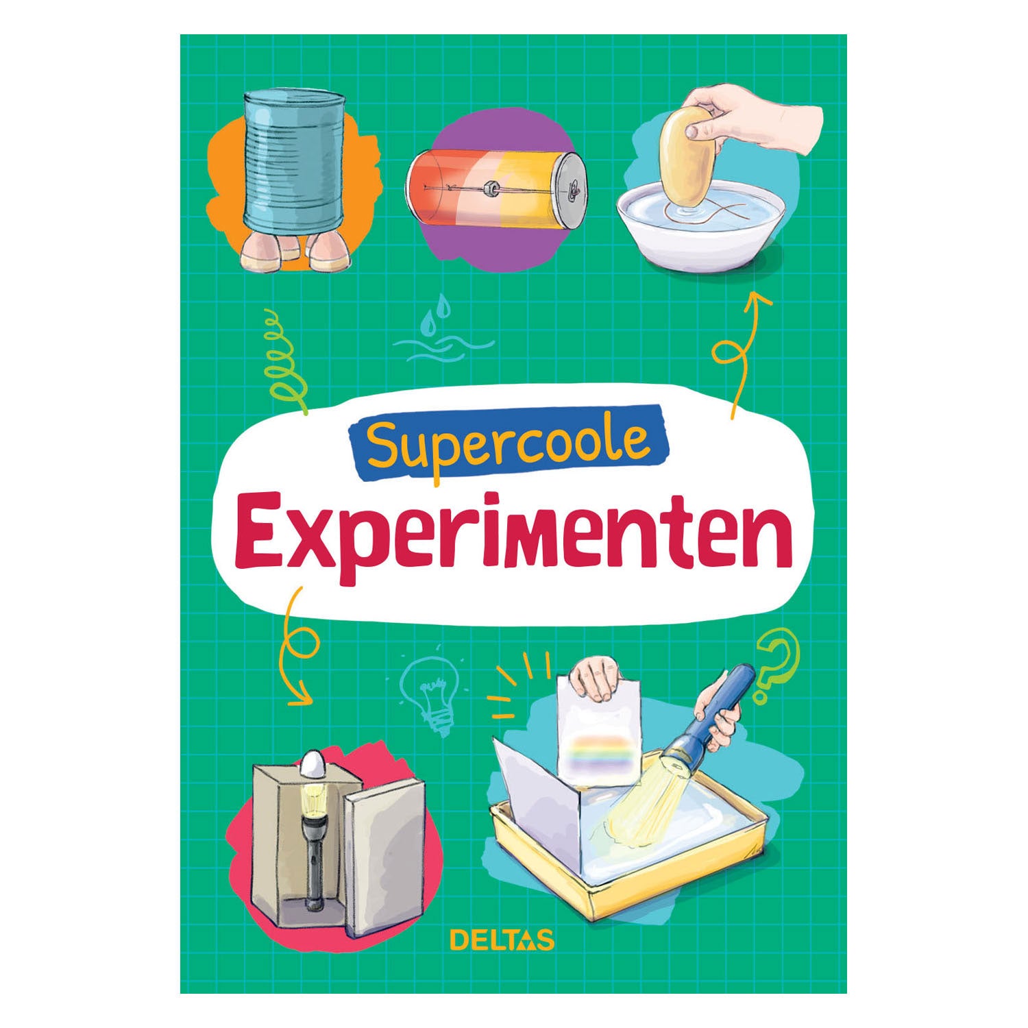Deltas Super Cool Experimente Box mit Karten
