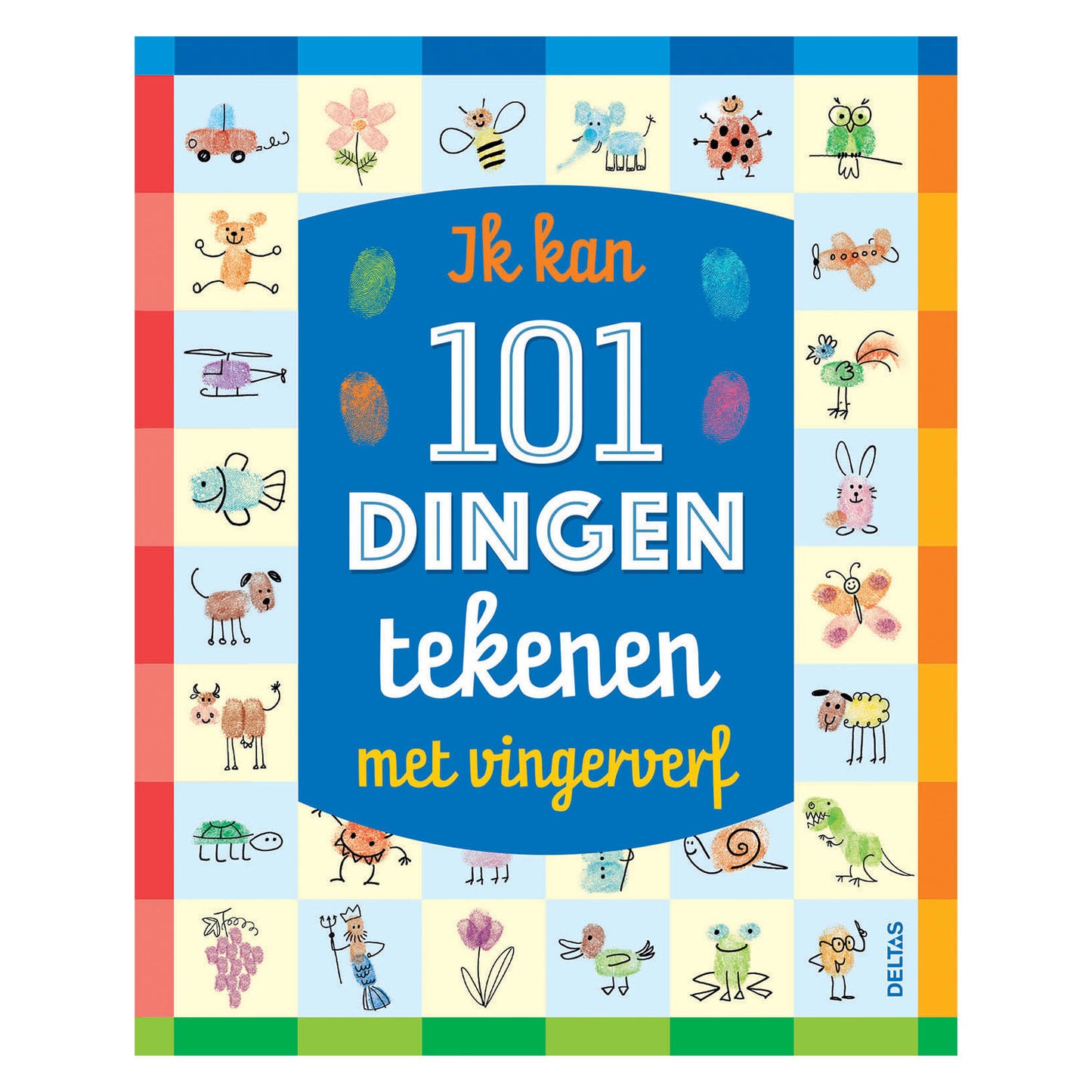 Deltas Ich kann 101 Dinge mit Fingerfarbe Hobbybuch zeichnen